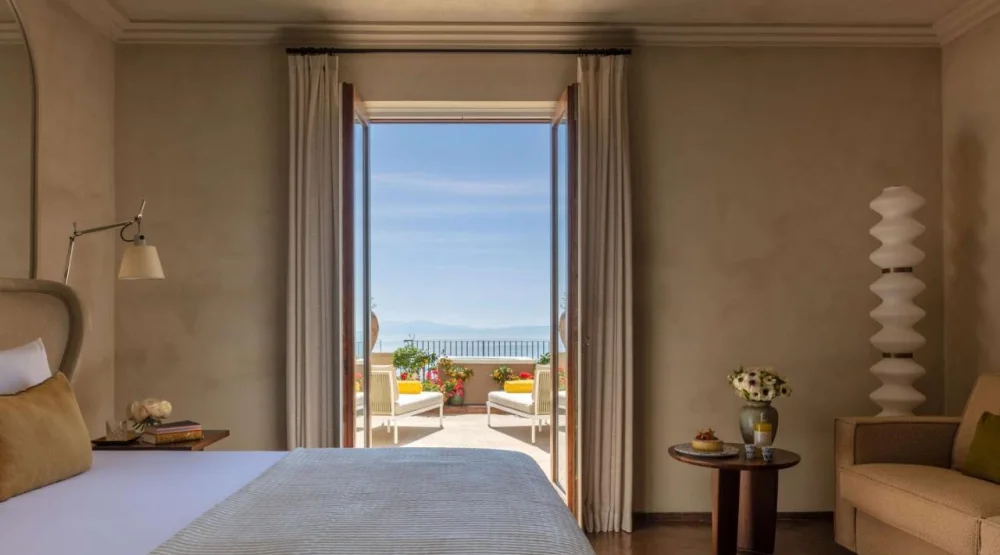Junior Suite Sea View with Terrace and Jacuzzi at Anantara Grand Hotel Convento Di Amalfi