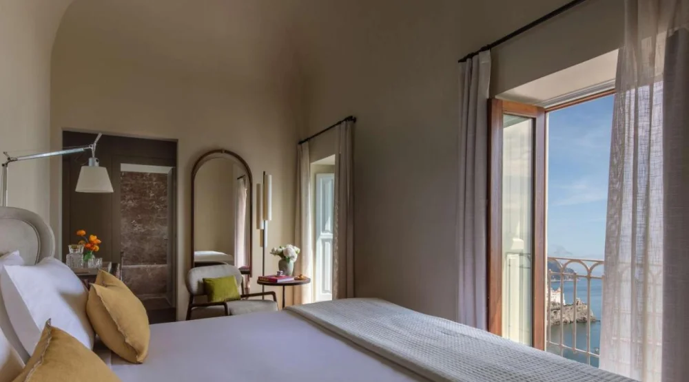 Premium Sea View Terrace Room with Jacuzzi at Anantara Grand Hotel Convento Di Amalfi