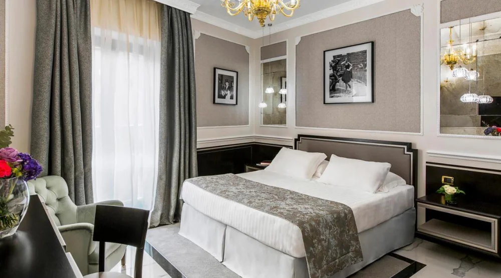 Grand Deluxe Double Room at Baglioni Hotel Regina Rome