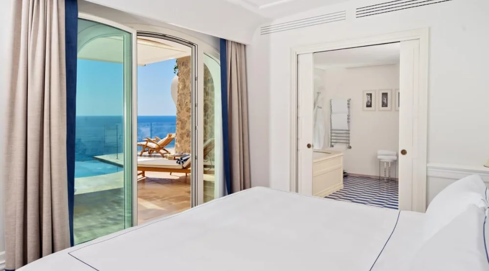 King Suite with Sea View at Borgo Santandrea