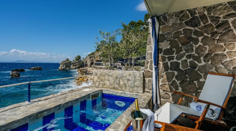 Paradise Room with Private Pool at Capo La Gala Hotel & Spa