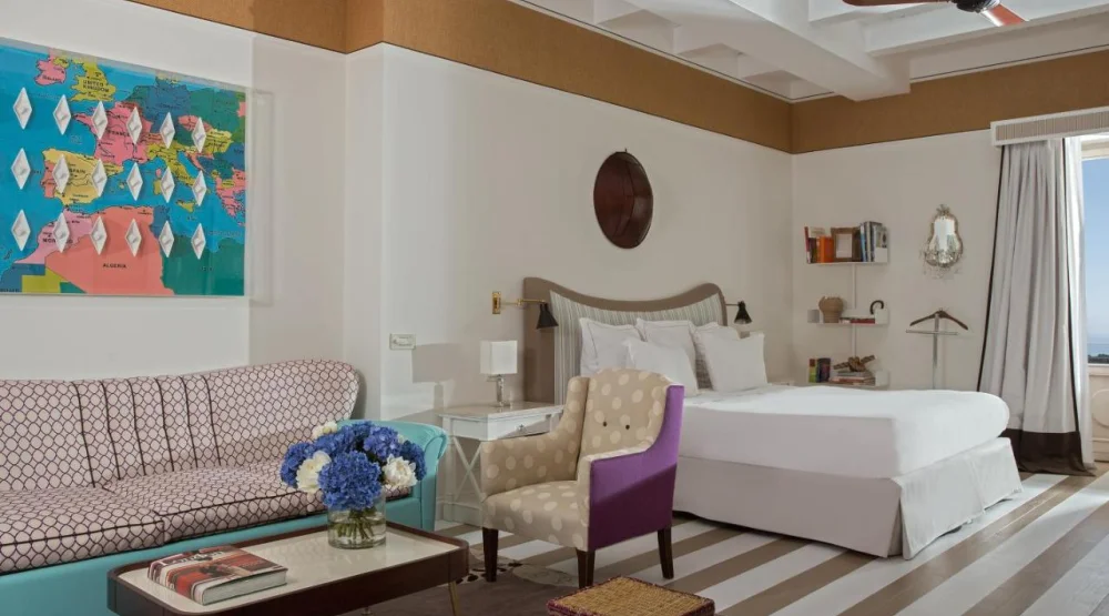Junior Suite with Sea View at Capri Tiberio Palace