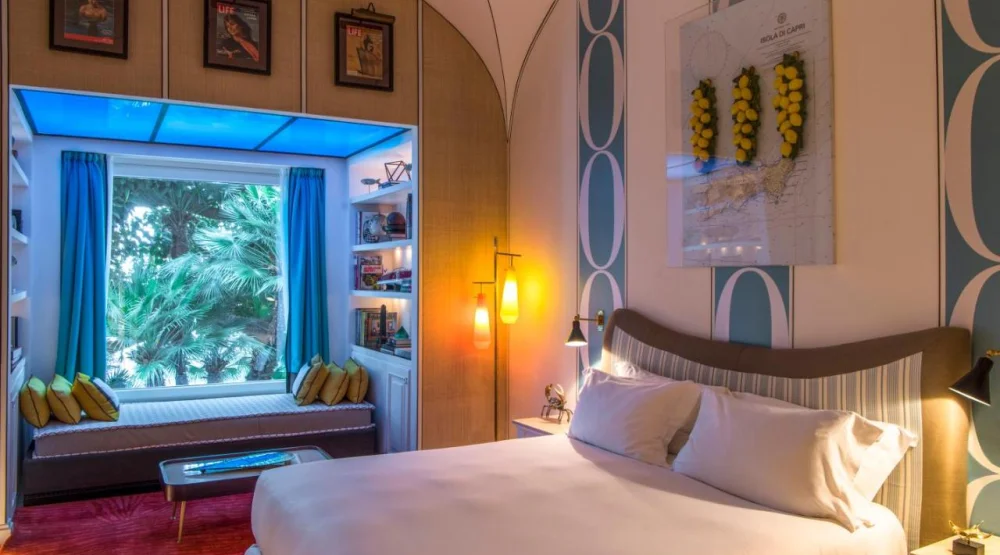 Junior Suite at Capri Tiberio Palace