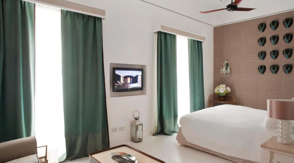 Junior Suite with Terrace at Capri Tiberio Palace