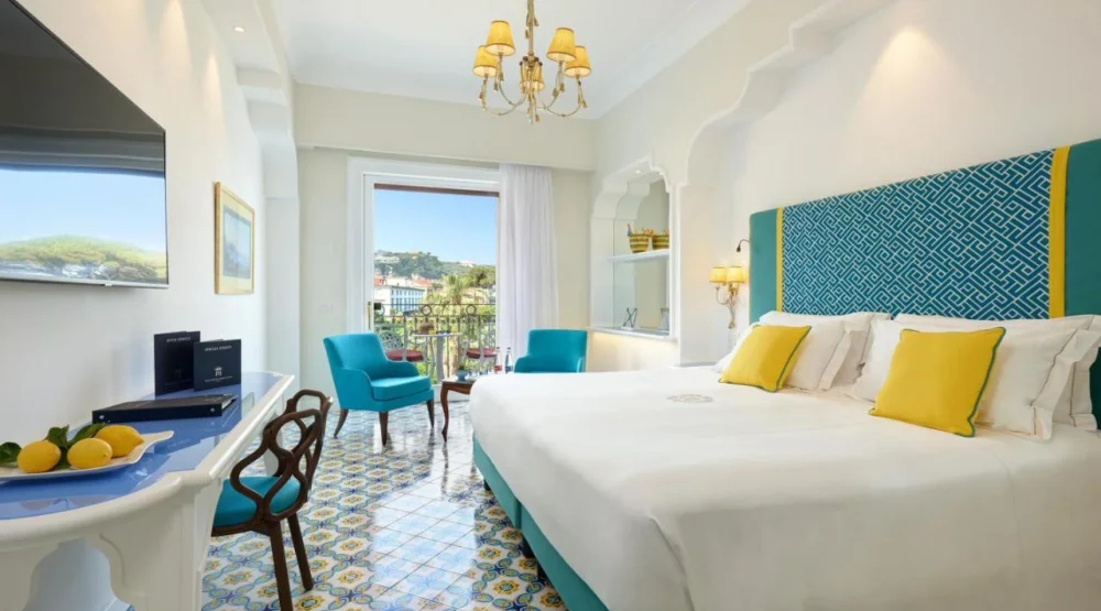 Deluxe Double Or Twin Room with Balcony at Grand Ambasciatori Hotel