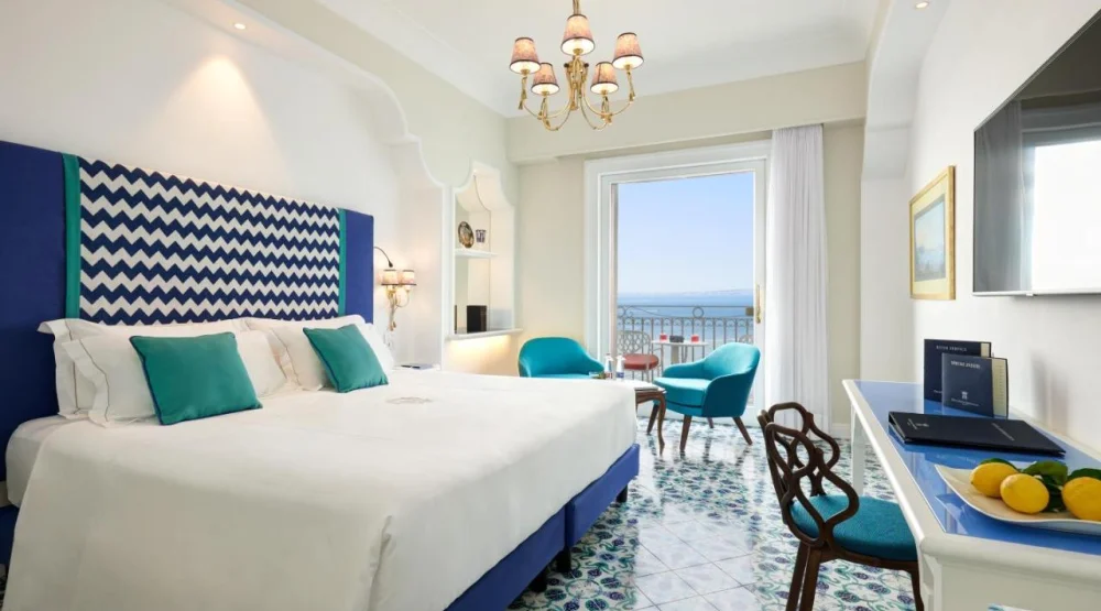 Premier Double Or Twin Room with Sea View at Grand Ambasciatori Hotel