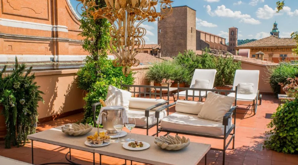 Suite with Terrace at Grand Hotel Majestic Gia Baglioni