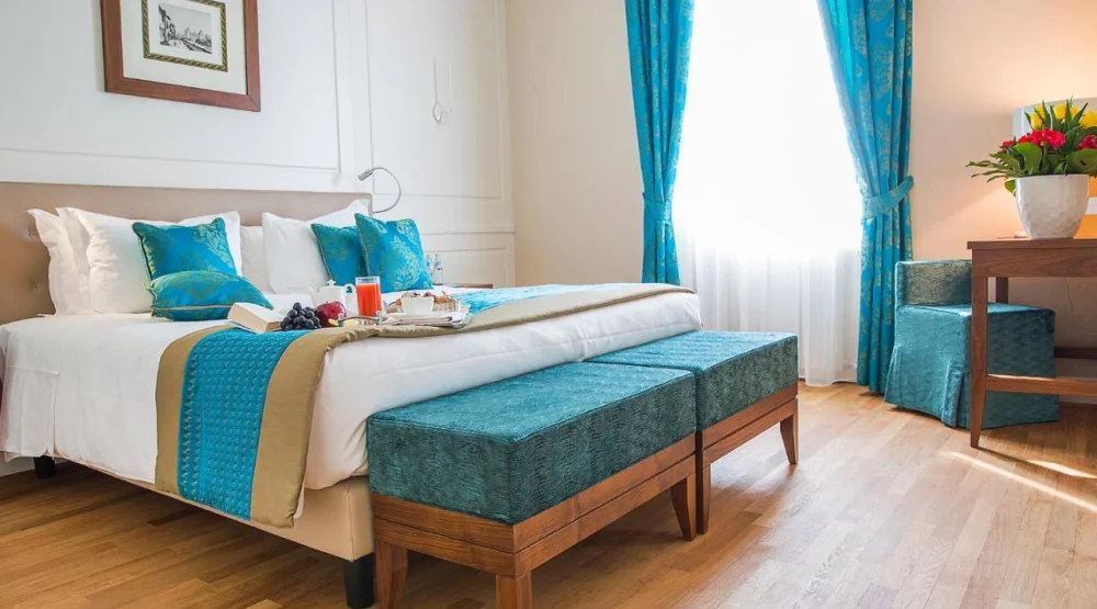 Executive Double Room with Balcony at Grand Hotel Terme Sirmione