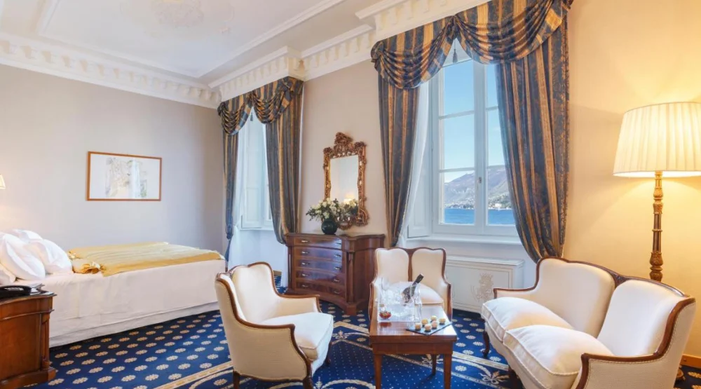Deluxe Room with Lake View at Grand Hotel Villa Serbelloni