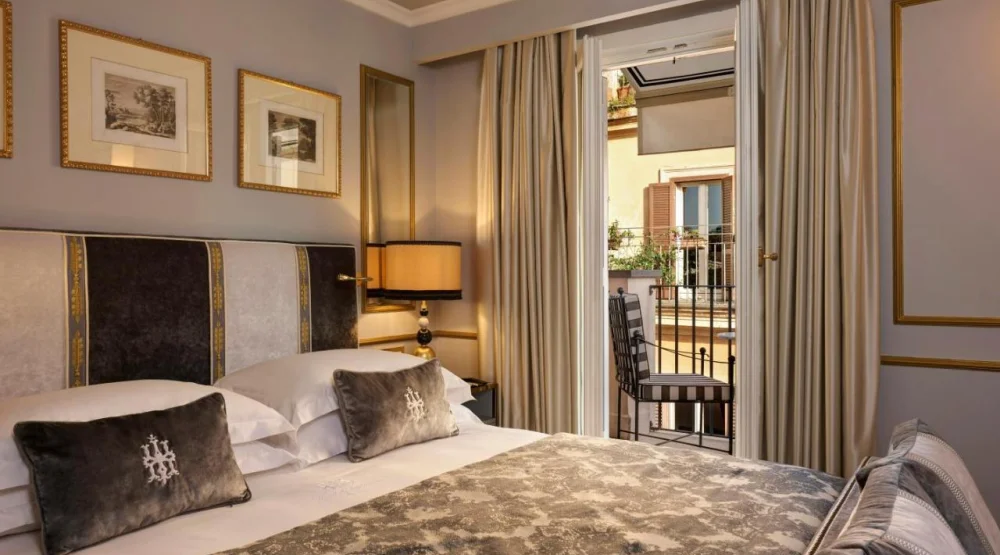 Suite with Balcony at Hotel d'Inghilterra Roma