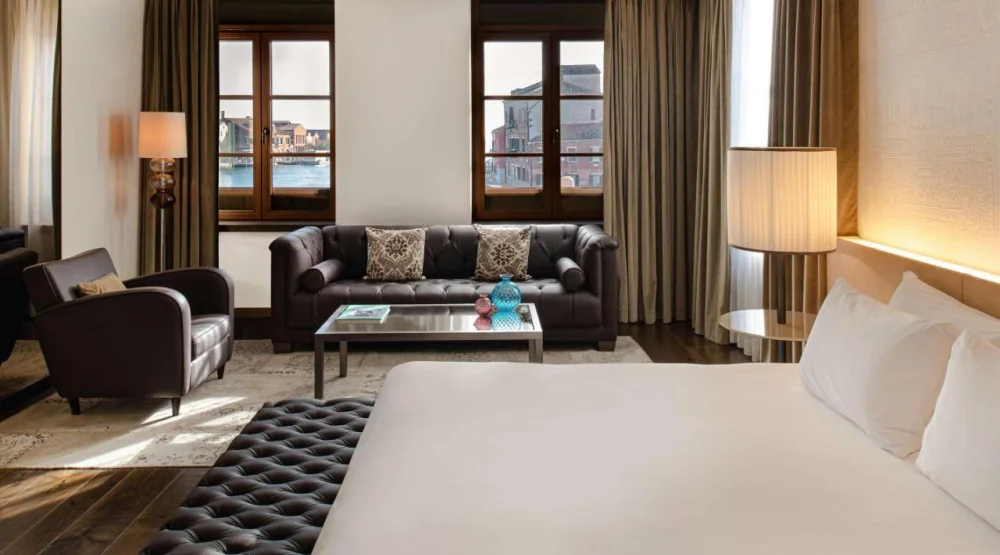 Junior King Suite with Canal View at Hyatt Centric Murano Venice