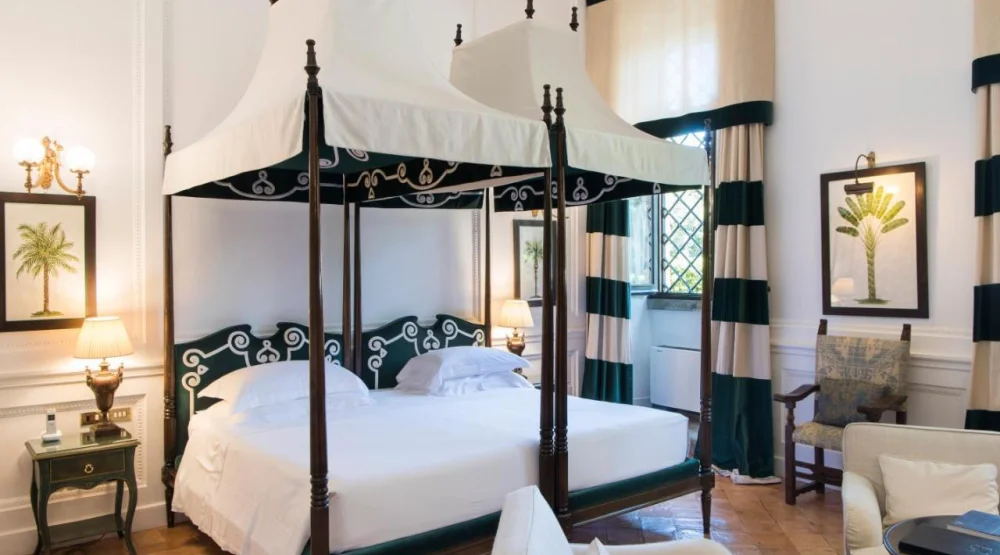 Superior Double Room at La Posta Vecchia Hotel