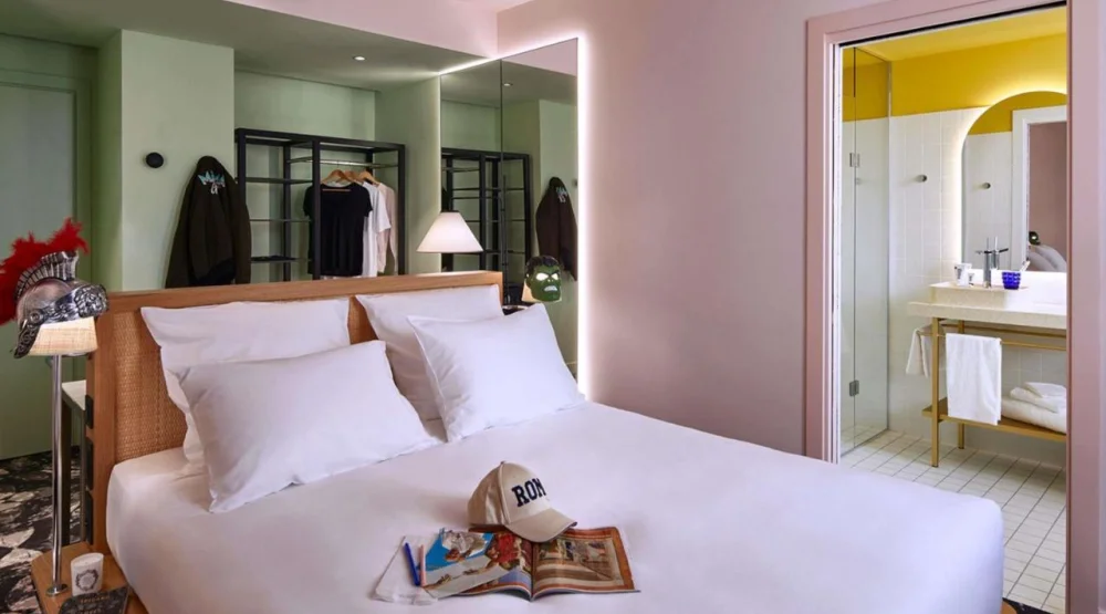 Medium Mama Double with Balcony at Mama Shelter Roma