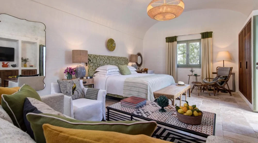 Deluxe Double Room with Terrace and Garden at Masseria Torre Maizza