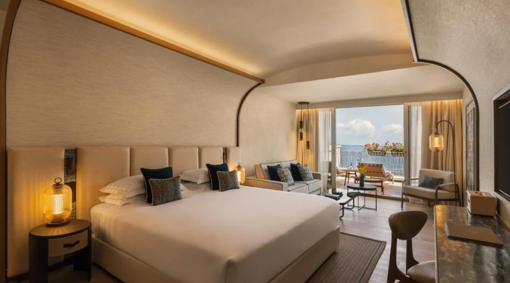 Junior Suite with Sea View (2 Adults) at Mazzaro Sea Palace