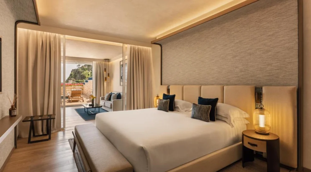 Suite with Private Pool and Sea View (3 Adults) at Mazzaro Sea Palace