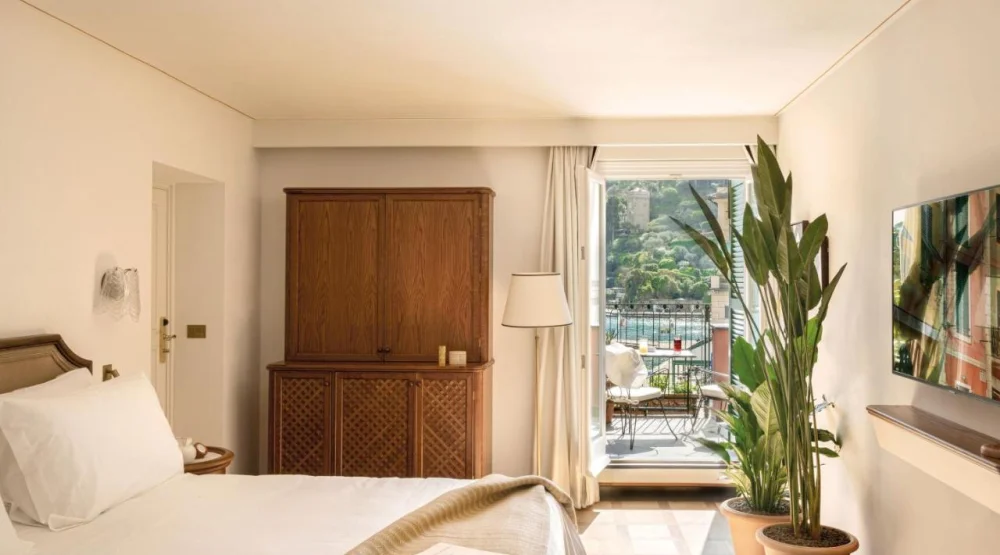 Suite with Balcony and Sea View at Splendido Mare A Belmond Hotel