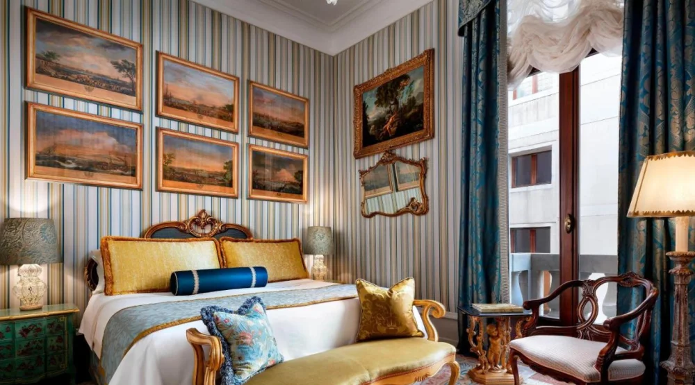 Patron, One Bedroom Larger Suite, One King, Grand Canal View at The Gritti Palace, a Luxury Collection Hotel