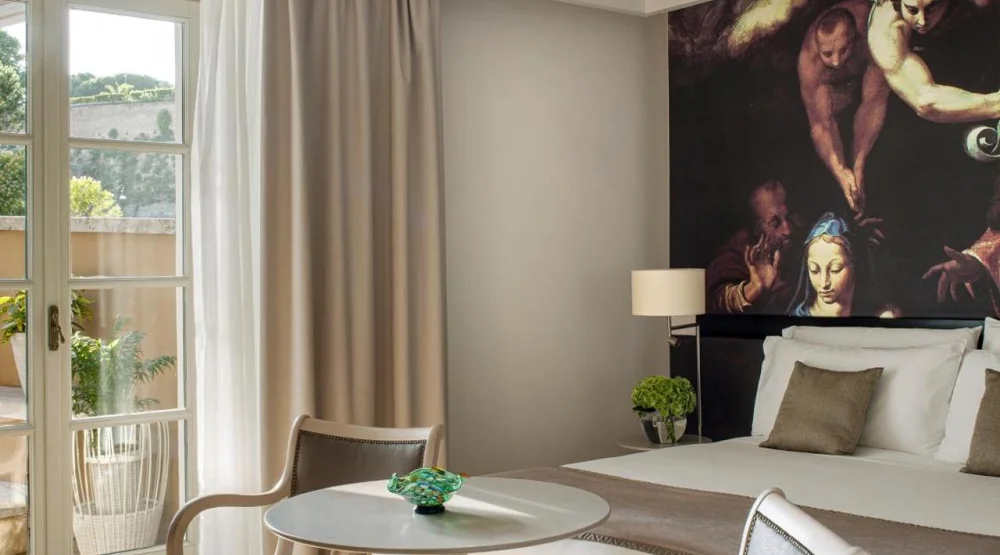 Supreme Room with Whirlpool at Villa Agrippina Gran Melia