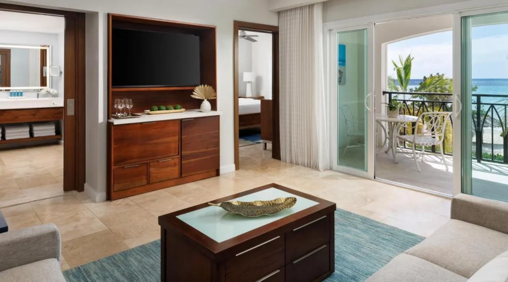 Silver Sun Beachfront One Bedroom Butler Suite at Sandals South Coast