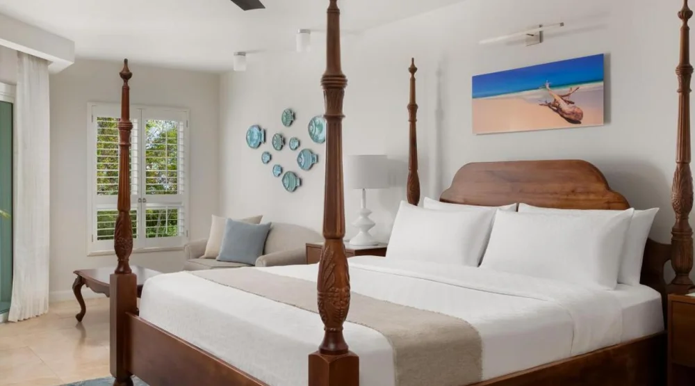 Silver Sun Beachfront Club Level Walkout Honeymoon Suite at Sandals South Coast