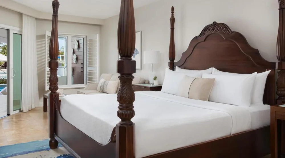 Starlight Beachfront Club Level Junior Suite W/ Balcony at Sandals South Coast