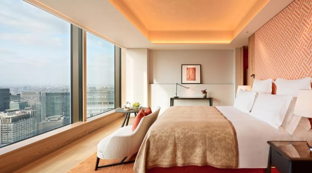 Premium King Room with Garden View at Bvlgari Tokyo