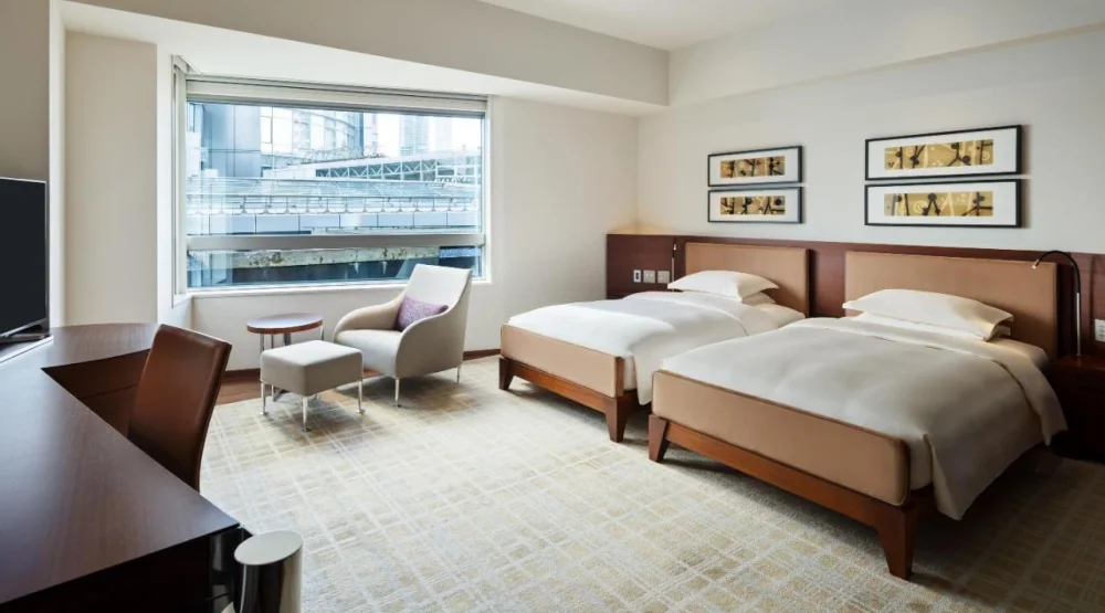 Deluxe Twin Room at Grand Hyatt Tokyo