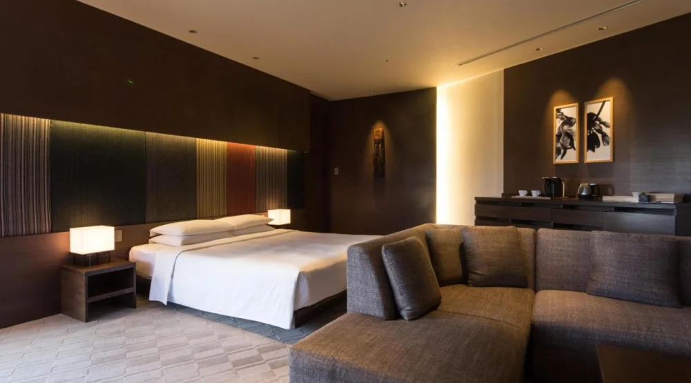 Deluxe King Room with Balcony at Hyatt Regency Kyoto