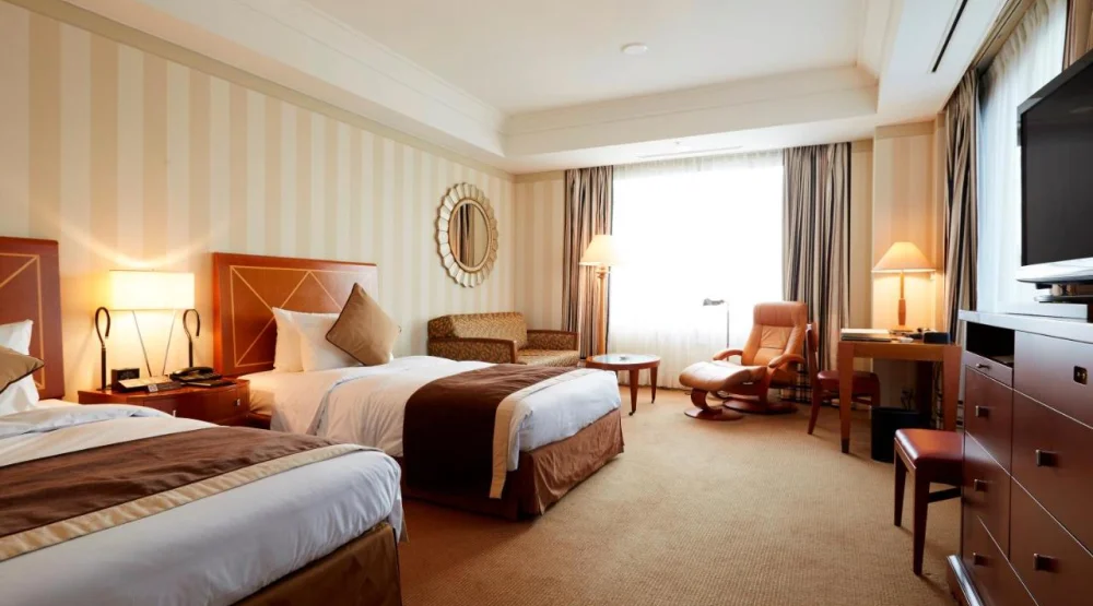 Two Connecting Twin Rooms For Four Adult at Imperial Hotel Osaka