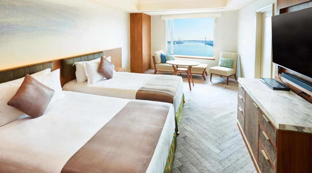 Premium Twin Room with Bay View at Intercontinental Tokyo Bay