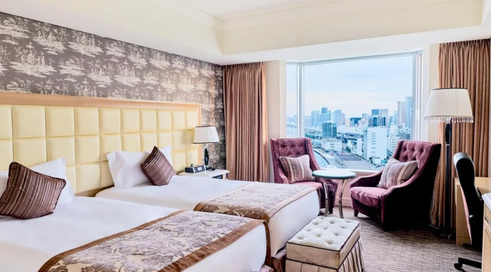 Classic Twin Room with Bay View - High Floor at Intercontinental Tokyo Bay