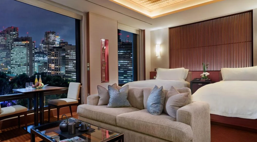 Premier Twin Room at The Peninsula Tokyo