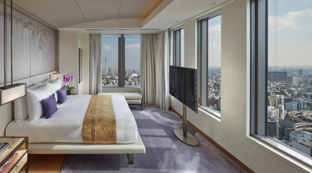 Mandarin Corner King Suite at Mandarin Oriental Tokyo