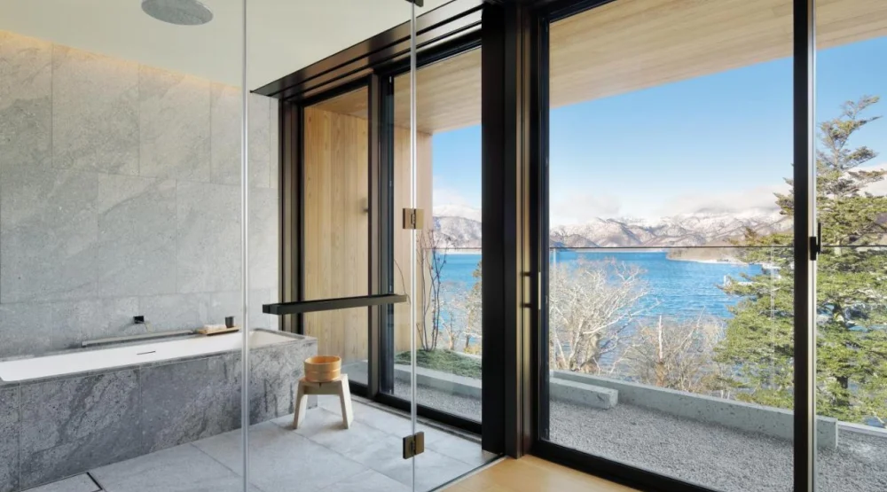 Lake Chuzenji View, Guest Room, One King, Balcony at The Ritz-Carlton Nikko