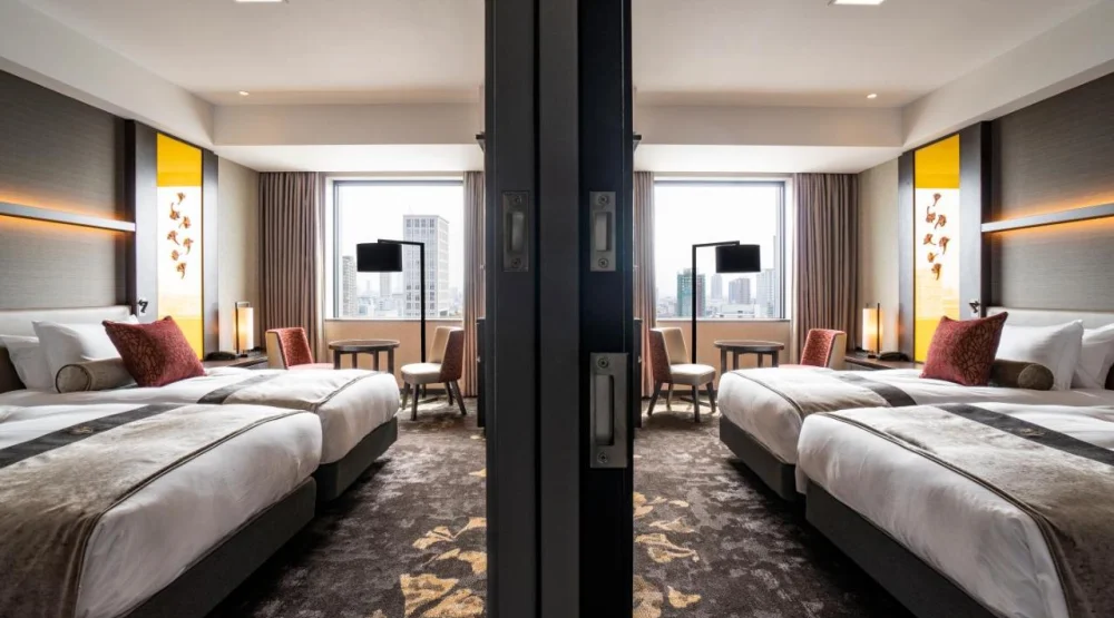Two Connecting Twin Rooms - Non-smoking at The Royal Park Hotel Iconic Osaka Midosuji
