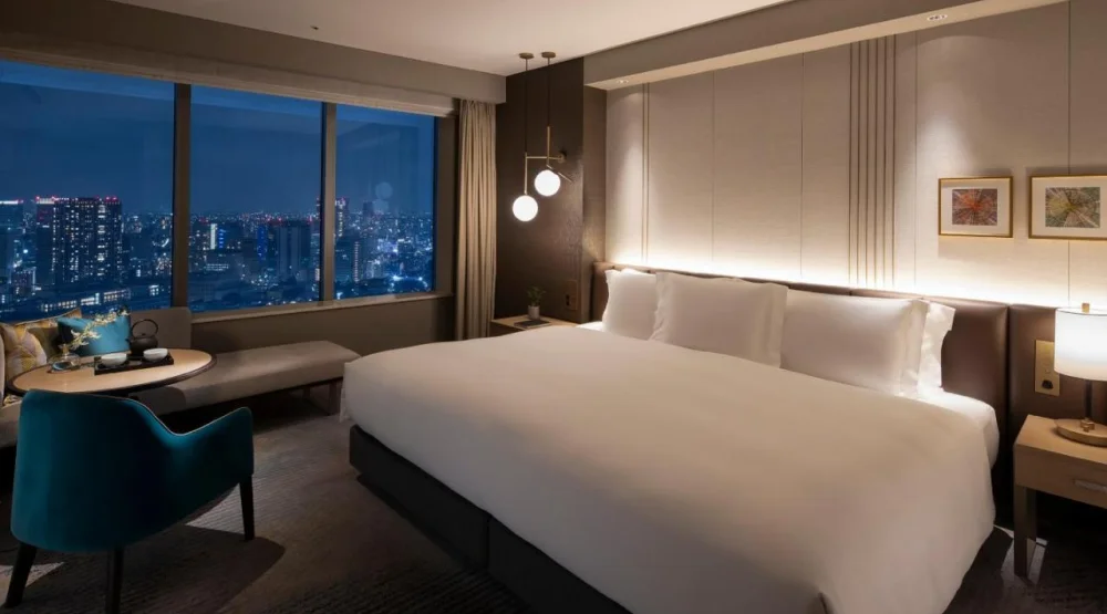 Classic King Room with City View at The Strings by InterContinental Tokyo