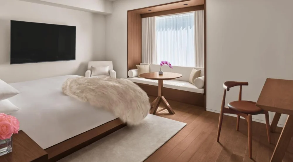 Deluxe King Room with City View at The Tokyo EDITION Ginza
