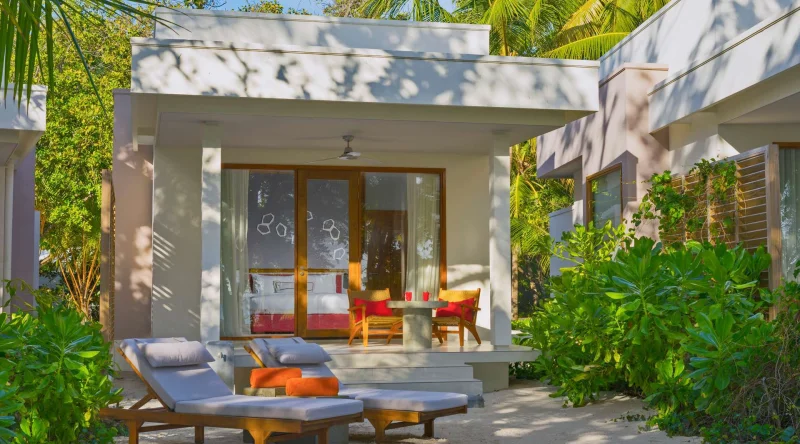 Beach Bungalow at Dhigali Maldives