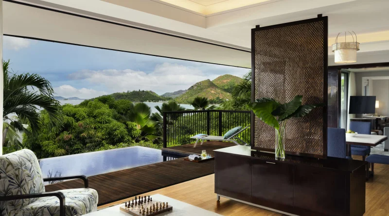 Grand Ocean View Pool Villa at Raffles Seychelles