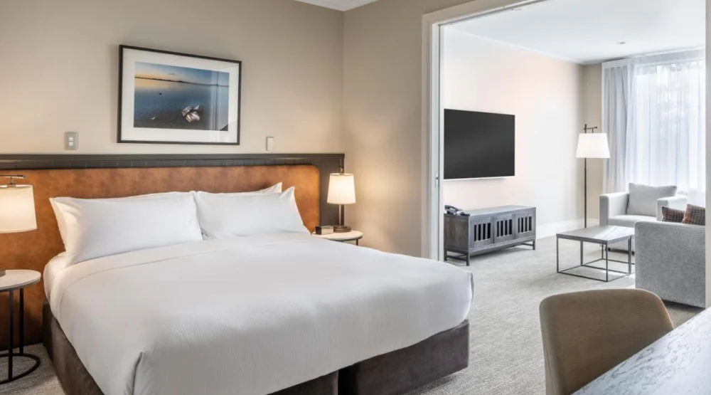 Junior King Suite plus at Hilton Lake Taupo