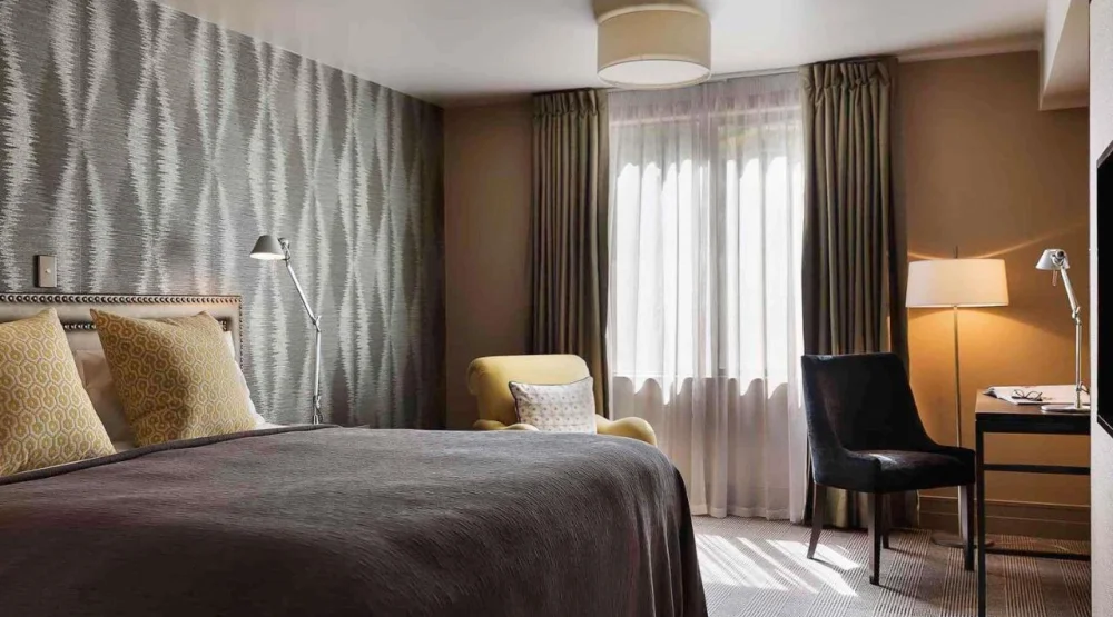 St Moritz King Room with Garden View at Hotel St Moritz Queenstown MGallery Collection