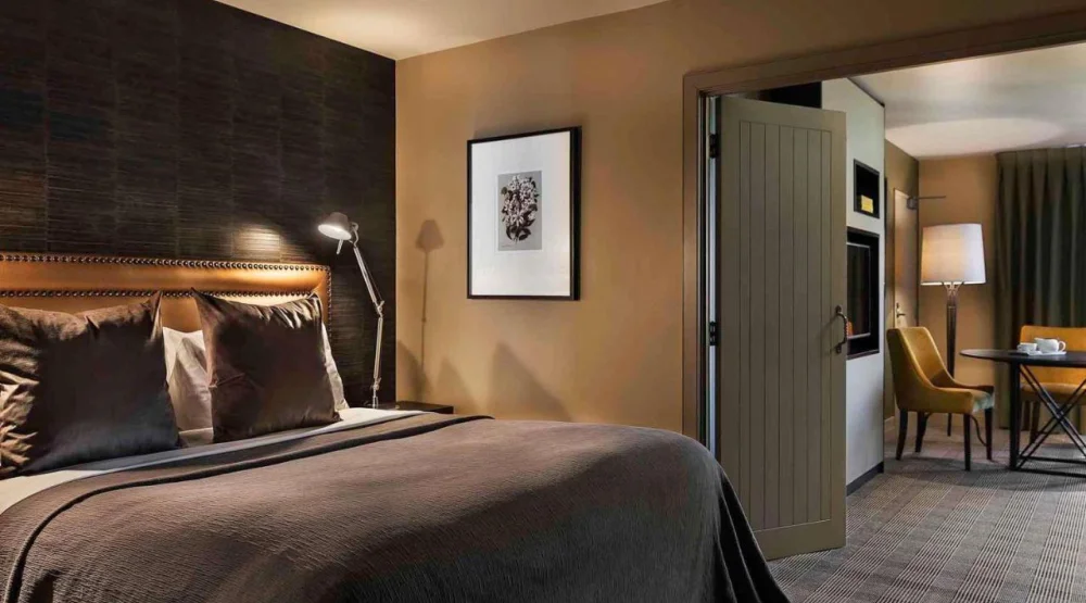 One Bedroom King Suite with Garden View at Hotel St Moritz Queenstown MGallery Collection