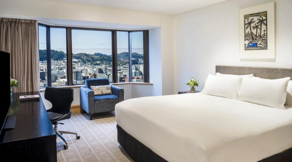 Premium King Room with Harbor View at Intercontinental Wellington
