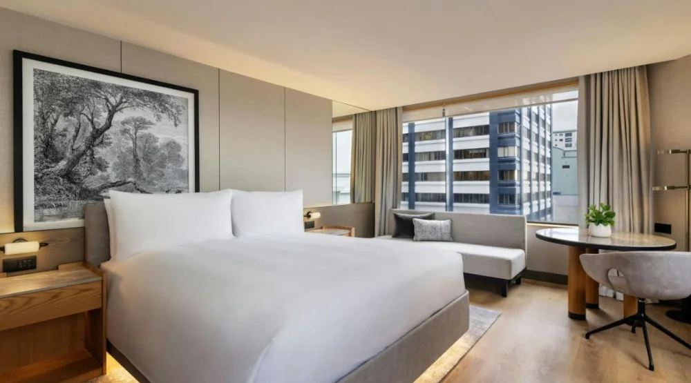 Junior King Suite at JW Marriott Auckland