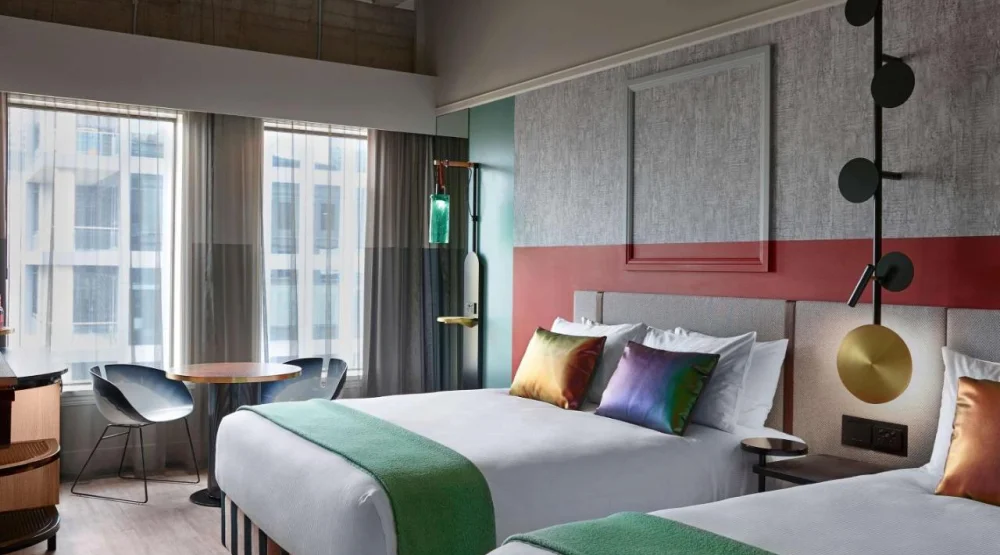 Deluxe Twin Room at QT Auckland