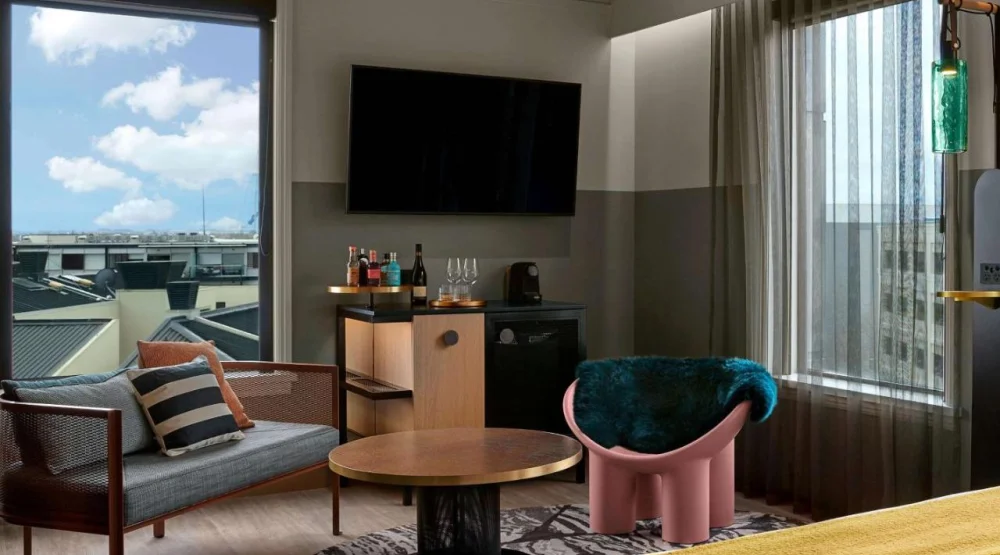 Deluxe Corner Room at QT Auckland