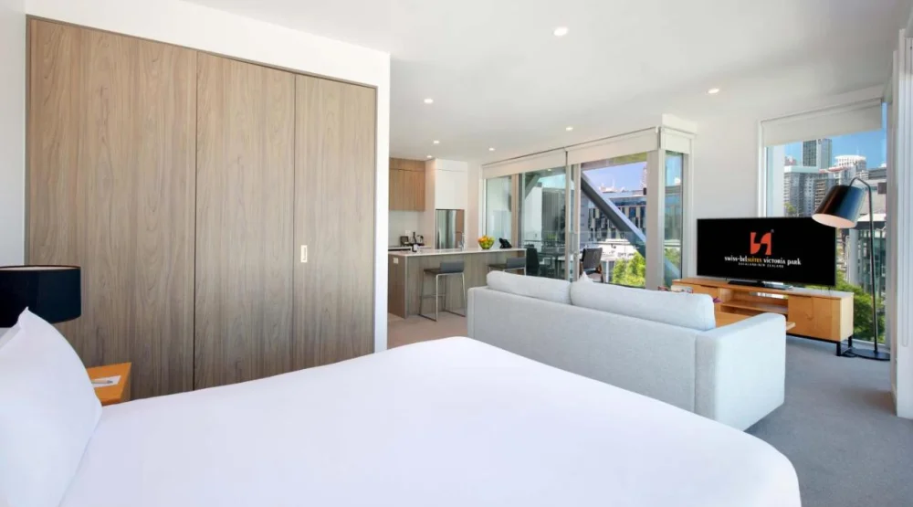 Executive Studio Apartment at Swiss-Belsuites Victoria Park Auckland