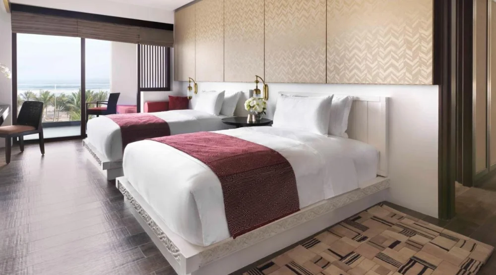 Deluxe Sunset View Room at Al Baleed Resort Salalah By Anantara