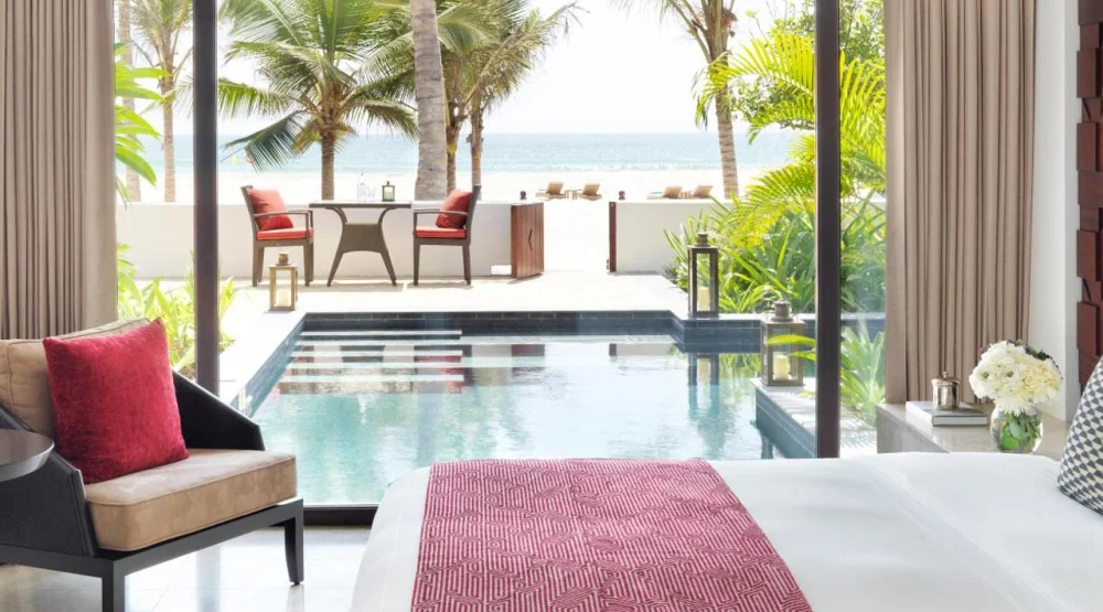 One Bedroom Beach Pool Villa at Al Baleed Resort Salalah By Anantara